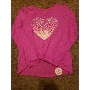 Chidrens Pink Heart shirt (Box F)